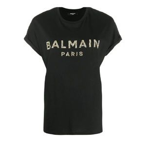 Authentic Balmain beaded t-shirt